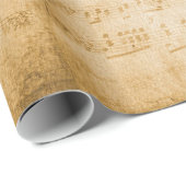  oud muziekblad cadeaupapier (Rol Hoek)