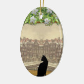 Oud Nederlands uitzicht Keramisch Ornament (Links)