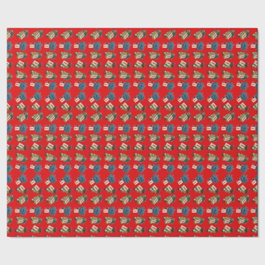 Oud Nieuwjaar Cadeaupapier (Zoom)