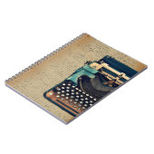 Oud Notitieboek voor schrijfmachines (Linkerzijde)