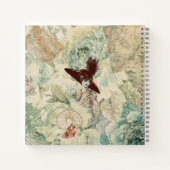 Oud, notitieboekje in Victoriaanse stijl Notitieboek (Achterkant)