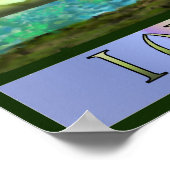 Oud Oak Afdrukken Poster (Hoek)