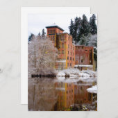 Oud Olympia Brewhouse Wenskaart Feestdagenkaart (Voorkant / Achterkant)