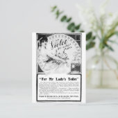 Oud omkeren: Voor de Toilet van My Lady Briefkaart (Staand voorkant)