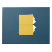 Oud open boek notitieblok (Voorkant)