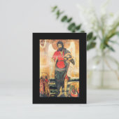Oud-orthodoxe icoon van John de Baptist Briefkaart (Staand voorkant)