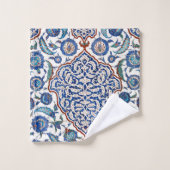 Oud-Ottomaans bloemmotief Iznik Bad Handdoek (Wasdoekje)