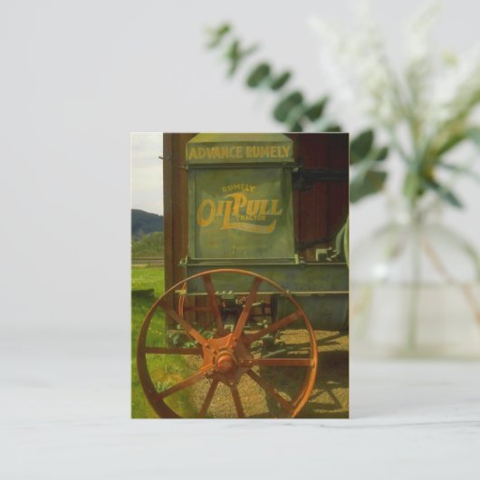  OUD OUDE TREKKER RUMELIJK OLIPULL BRIEFKAART (Staand voorkant)