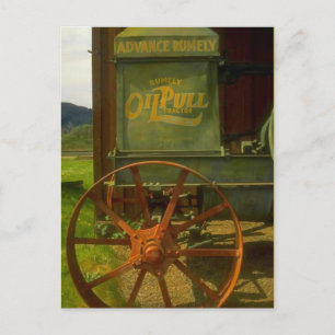  OUD OUDE TREKKER RUMELIJK OLIPULL BRIEFKAART