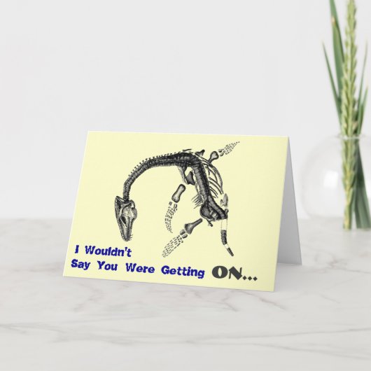 Oud Overblijfsel Verjaardag II Kaart (Voorkant)