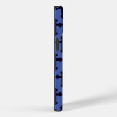 Oud paarse Christelijk kruis Case-Mate iPhone Case (Achterkant / Rechts)