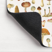 Oud Paddenstoelenpatroon Muismat (Hoek)