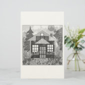 oud papier (Staand voorkant)