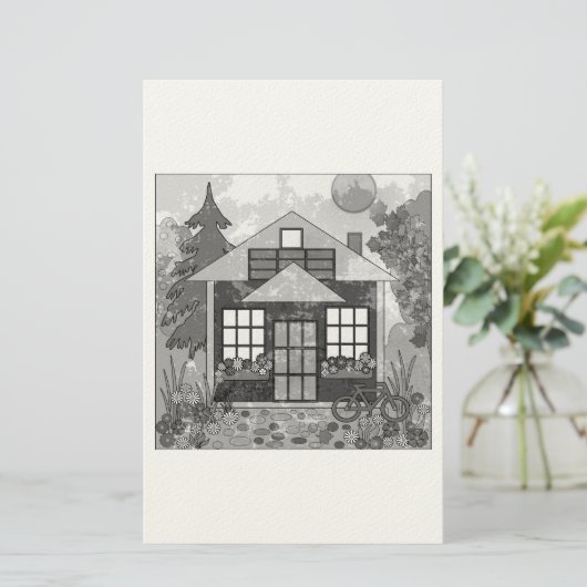 oud papier (Staand voorkant)