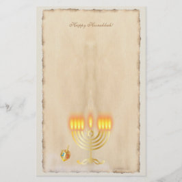 oud papier Chanoeka Party Festival van het licht