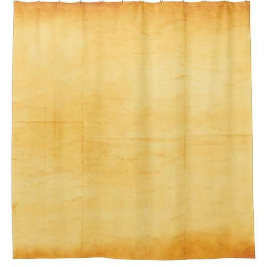 Oud papier geel papier textuur douchegordijn (Voorkant)