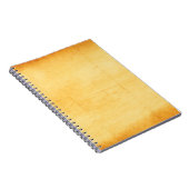 Oud papier geel papier textuur notitieboek (Rechterzijde)