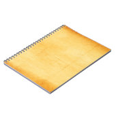 Oud papier geel papier textuur notitieboek (Linkerzijde)