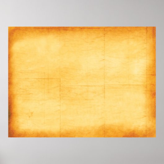 Oud papier geel papier textuur poster (Voorkant)