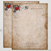 Oud papier Kantoorartikelen Papier (Voorkant / Achterkant)