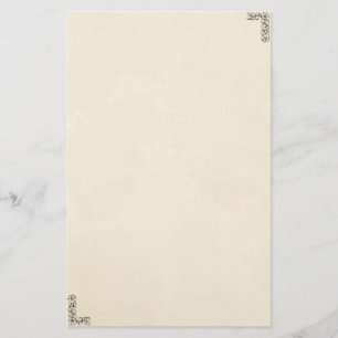 Oud papier koffie gesplatterde decoratieve bloemen