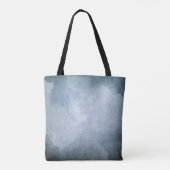 oud papier met waterverf tote bag (Achterkant)