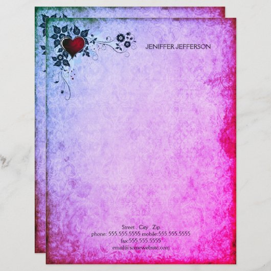 Oud papier Papier (Voorkant / Achterkant)