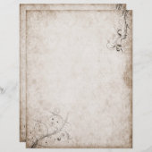  oud papier Papier (Voorkant / Achterkant)