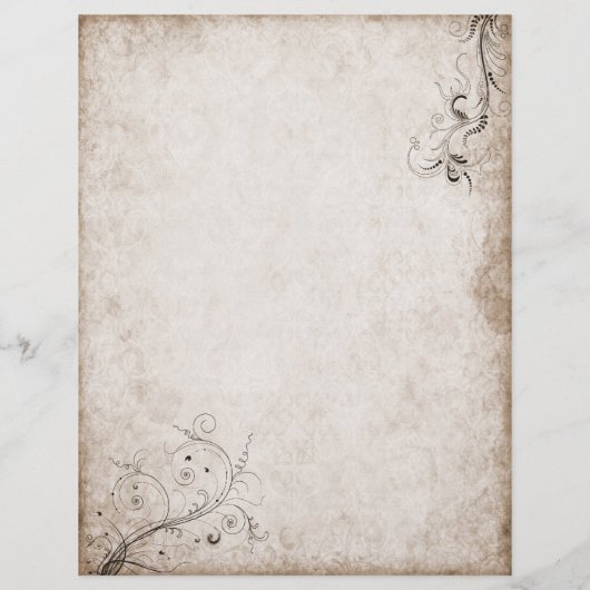  oud papier Papier (Achterkant)