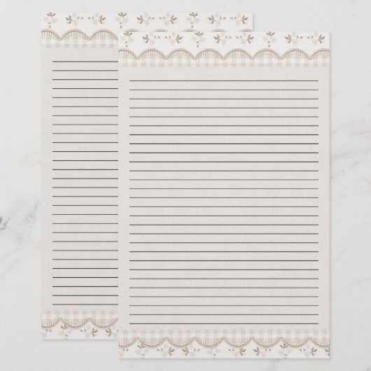  oud papier Papier (Voorkant / Achterkant)