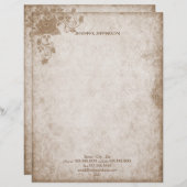 Oud papier Papier (Voorkant / Achterkant)