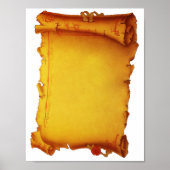 oud papier poster (Voorkant)