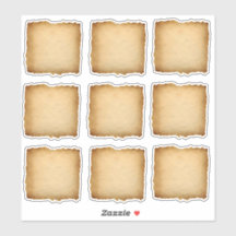 Oud Papier rustiek crafting label