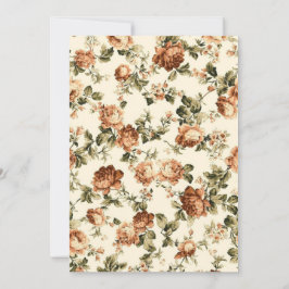  oud papier, rustieke bruiloft kaart