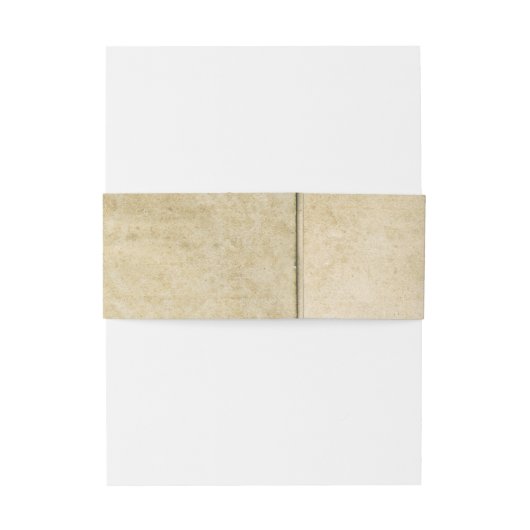 oud papier rustieke bruiloft uitnodigingen wikkel (Achterkant Voorbeeld)