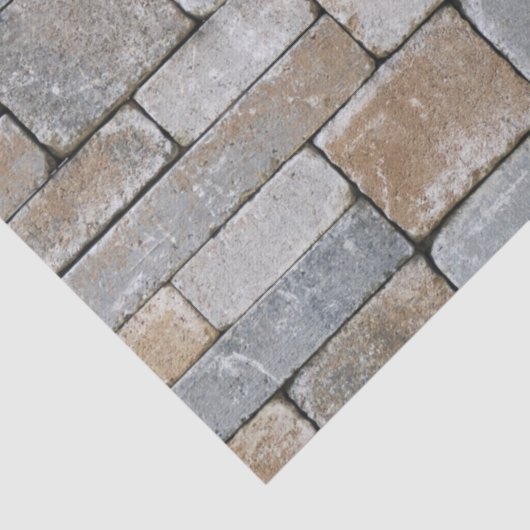 oud papier voor baksteenwand (Detail)