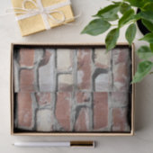 Oud papier voor de rode baksteen (Geschenk)