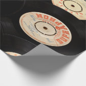 oud papier voor het verpakken van platen (Hoek)