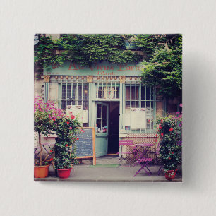  Oud-Parijs Vierkante Button 5,1 Cm