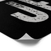 Oud Pasen Domme Konijn Pasen Is Voor Jezus Poster (Hoek)