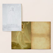 Oud Pasen Engel Groeten Folie Kaarten (Display)