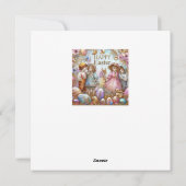 Oud Pasen ~ GELUKKIG PASEN ~ Lieve Kinderen ~ Feestdagenkaart (Achterkant)