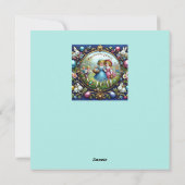 Oud Pasen ~PEACE GEWENST ~ Kinderen ~ Feestdagenkaart (Achterkant)