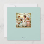 Oud Pasen ~ VOOR JOU MET PASEN ~ Kinderen Feestdagenkaart (Achterkant)