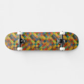 Oud patroon. Geometrisch. Skateboard (Horizontaal)