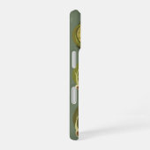 Oud patroon met spruitjes iPhone 16 hoesje (Rechterkant)