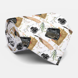 oud patroon van modebeschrijvingen getild stropdas