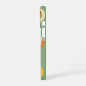 Oud patroon van Romanesco broccoli iPhone 16 Hoesje (Linkerkant)