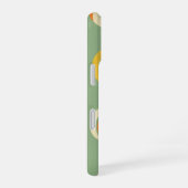 Oud patroon van Romanesco broccoli iPhone 16 Hoesje (Rechterkant)
