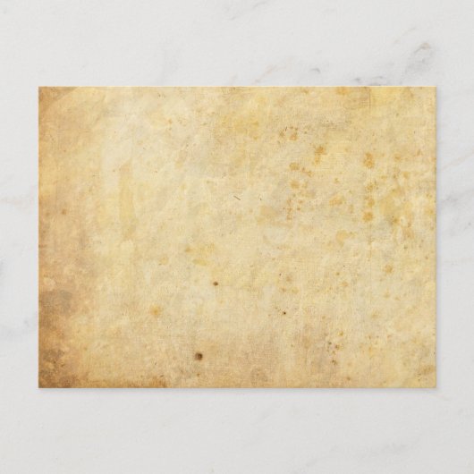 Oud perkament Briefkaart (Voorkant)